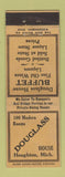 Matchbook Cover - Douglass House Houghton MI