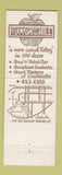 Matchbook Cover - The Hillside Restaurant Plymouth MI