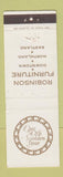 Matchbook Cover - Robinson Furniture Detroit MI WEAR