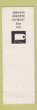 Matchbook Cover - Robinson Furniture Detroit MI WEAR