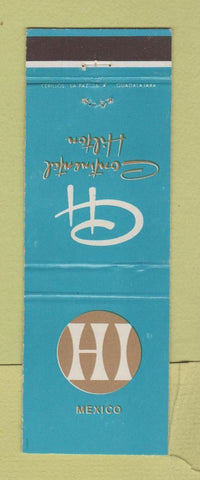 Matchbook Cover - Continental Hilton Hotel Mexico