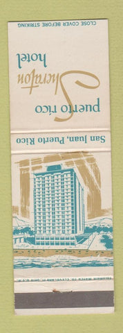 Matchbook Cover - Puerto Rico Sheraton Hotel San Juan