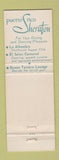 Matchbook Cover - Puerto Rico Sheraton Hotel San Juan