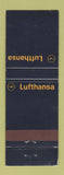 Matchbook Cover - Lufthansa Airline