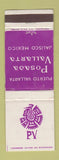 Matchbook Cover - Posada Vallarta Jalisco Mexico WEAR