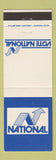 Matchbook Cover - Vote National New Zealand political