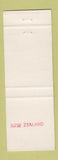 Matchbook Cover - Vote National New Zealand political