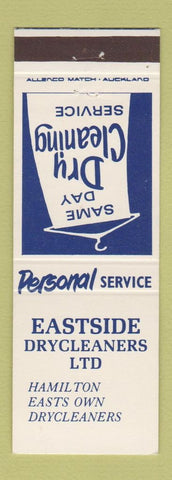 Matchbook Cover - Eastside Dry Cleaning Hamilton New Zealand