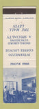 Matchbook Cover - Intermezzo Coffee Lounge Levin New Zealand Mall