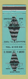 Matchbook Cover - El Oceano Y Anexos Puerto Vallarta Jalisco Mexico