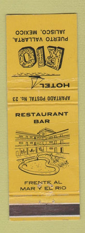 Matchbook Cover - Hotel Rio Puerto Vallarta Jalisco Mexico
