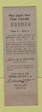 Matchbook Cover - Post Texaco oil gas Apucarana Brazil