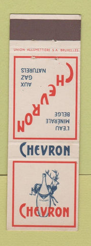 Matchbook Cover - Chevron Water? Belgium