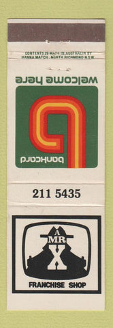 Matchbook Cover - Mr X Franchise Shop Sydney Australia