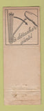 Matchbook Cover - Menard Martigny Switzerland WORN
