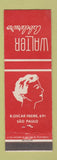 Matchbook Cover - Walter Cabeleriro Sao Paulo Brazil