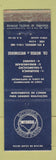 Matchbook Cover - Intersul Trust Fund Porte Alegre Brazil WEAR