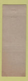 Matchbook Cover - Colchao De Molas Pluma Rio De Janeiro Brazil