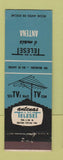 Matchbook Cover - TV Antenas Teleset Brazil
