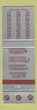 Matchbook Cover - Krystal Mexico City Cancun Vallarta