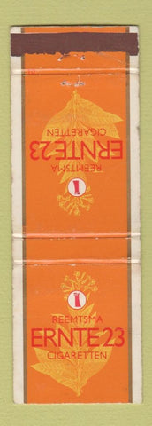 Matchbook Cover - Reemtsma Ernte 23 Cigarettes WEAR