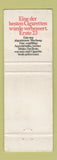 Matchbook Cover - Reemtsma Ernte 23 Cigarettes WEAR