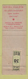 Matchbook Cover - Hotel Caleta Acapulco Mexico