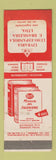 Matchbook Cover - Livraria Luso Espanhola Brazil Educational Books WEAR