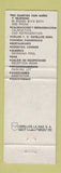 Matchbook Cover - Motel Ojinaga Mexico