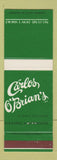 Matchbook Cover - Carlos O'Brian's Puerto Vallarta Mexico