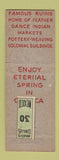 Matchbook Cover - Oaxaca Mexico Courts Motel La Central WORN