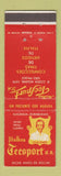 Matchbook Cover - Malhas Tecsport Brazil
