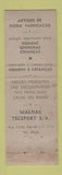 Matchbook Cover - Malhas Tecsport Brazil