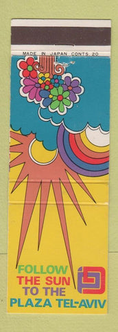 Matchbook Cover - Plaza Tel Aviv Israel