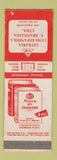 Matchbook Cover - Livraria Luso Espanhola Brazil Educational Books