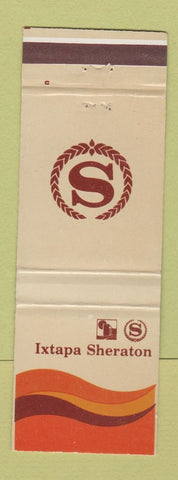 Matchbook Cover - Ixtapa Sheraton Hotel