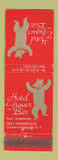 Matchbook Cover - Hotel Grauer Bar RED