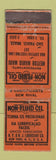 Matchbook Cover - Non Fluid Oil Sao Paulo Brazil New York City WEAR