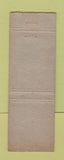 Matchbook Cover - Non Fluid Oil Sao Paulo Brazil New York City WEAR