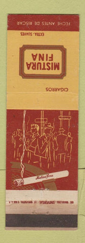 Matchbook Cover - Mistura Fina Cigars Brazil WEAR