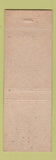Matchbook Cover - Notre Temps Brazil