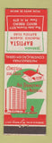 Matchbook Cover - Serraria Baptista Francisco Joaquim Bento Ribeiro Brazil
