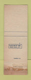 Matchbook Cover - Millar Bros Tobacco Cape Town South Africa WORN