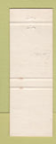 Matchbook Cover - Peter Pan Restaurant Nelson New Zealand