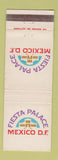 Matchbook Cover - Fiesta Palace Mexico DF