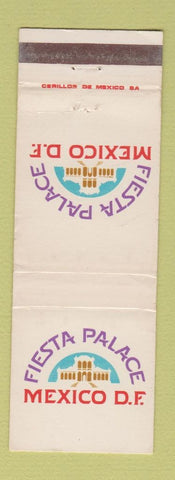 Matchbook Cover - Fiesta Palace Mexico DF