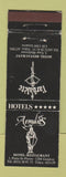 Matchbook Cover - Les Armures Hotel Restaurant