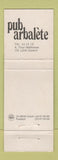 Matchbook Cover - Les Armures Hotel Restaurant
