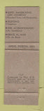 Matchbook Cover - Hotel Suites Las Flores Mazatlan Mexico
