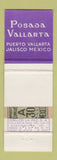 Matchbook Cover - Puerto Vallarta Posada Vallarta Mexico